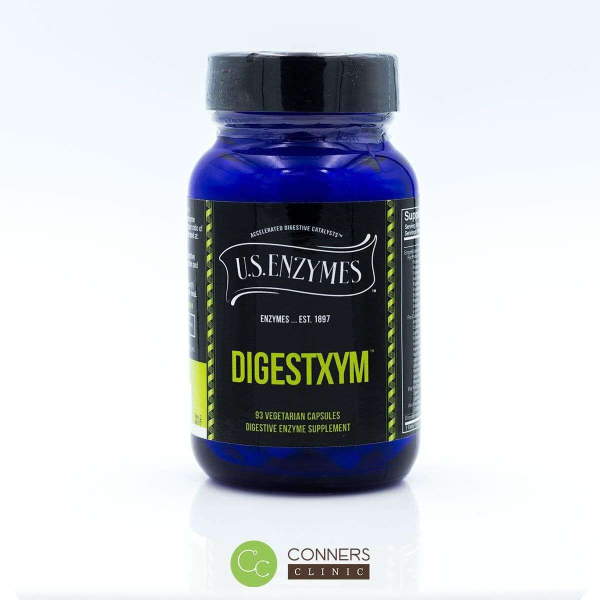 Digestxym - 93 caps U.S. Enzymes Supplement - Conners Clinic