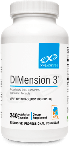 DIMension 3® -  240 Capsules Xymogen Supplement - Conners Clinic