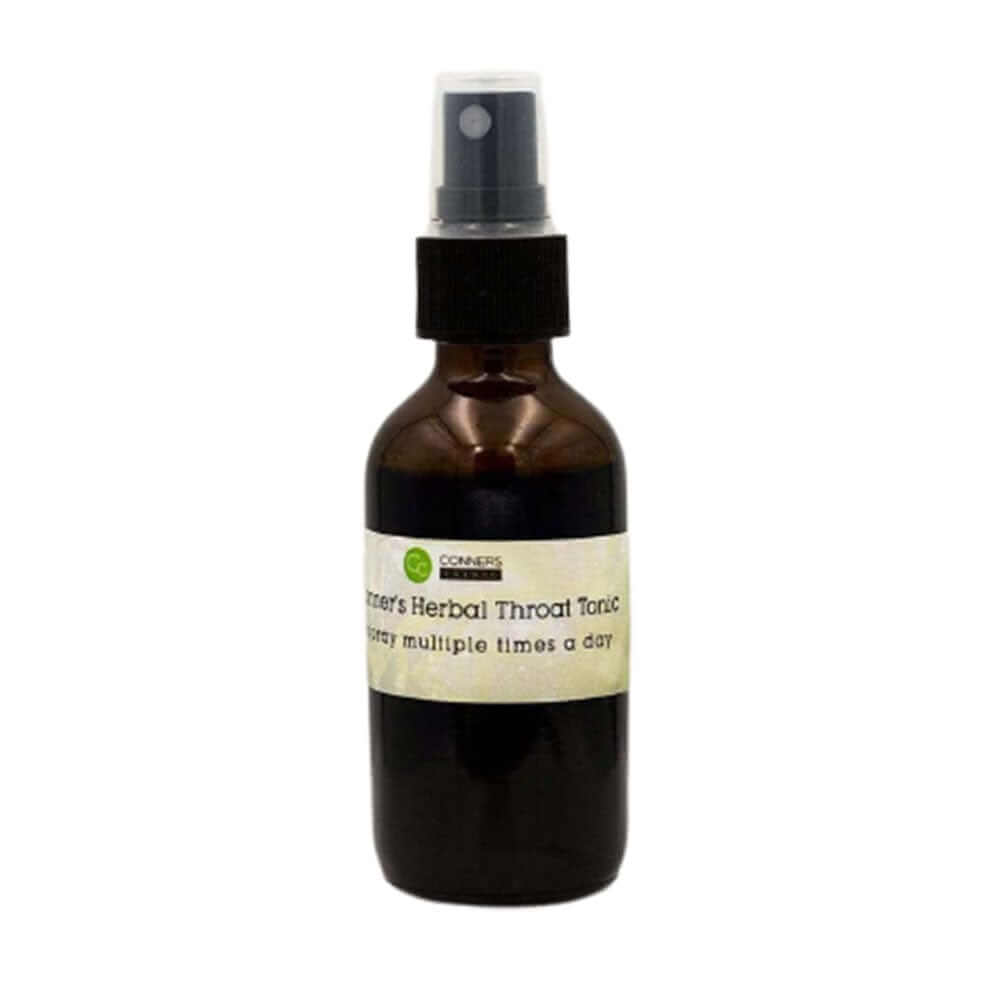 Dr. Conners Herbal Throat Tonic / Bitters - 2 ounce spray bottle Conners Clinic Supplement - Conners Clinic
