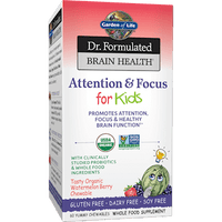 Thumbnail for Dr. Formulated Attention Kids 60 tabs * Gardens of Life Supplement - Conners Clinic