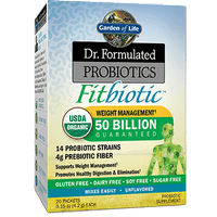Thumbnail for Dr. Formulated Fitbiotic 20 pkts * Garden of Life Supplement - Conners Clinic