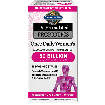 Dr Formulated Once Daily Women 30 vegcaps * Garden of Life Supplement - Conners Clinic