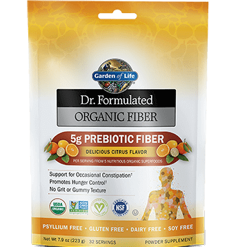 Dr. Formulated Organic Fiber Citrus 7.9 oz Garden of Life Supplement - Conners Clinic