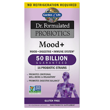 Dr. Formulated Probiotics Mood+ 60 caps * Garden of Life Supplement - Conners Clinic