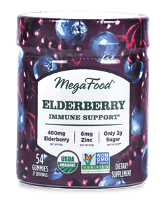 Elderberry Immune Support 54 Gummies Megafood Supplement - Conners Clinic