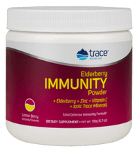 Thumbnail for Elderberry Immunity Powder Lemon Berry 50 Servings Trace Minerals Supplement - Conners Clinic