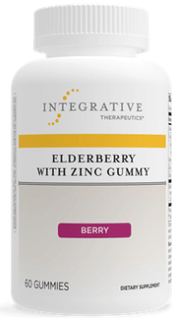 Elderberry with Zinc Gummy 60 ct * Integrative Therapeutics Supplement - Conners Clinic