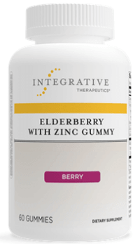 Thumbnail for Elderberry with Zinc Gummy 60 ct * Integrative Therapeutics Supplement - Conners Clinic