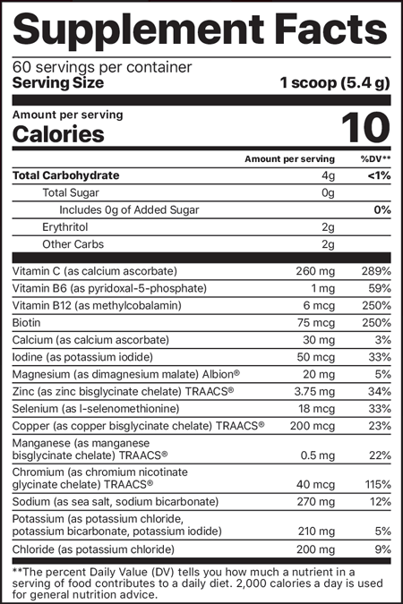 Electrolyte Supreme Berry-Licious 60 Servings Jigsaw Health Supplement - Conners Clinic