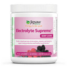Electrolyte Supreme Berry-Licious 60 Servings Jigsaw Health Supplement - Conners Clinic