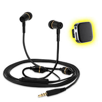 Thumbnail for EMF Blocking, Radiation Protection Headphones/Ear Buds - Air Tube Technology Conners Clinic Equipment Black Headphones + Bluetooth Adapter - Conners Clinic