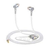 Thumbnail for EMF Blocking, Radiation Protection Headphones/Ear Buds - Air Tube Technology Conners Clinic Equipment White Earbud Headphones - Conners Clinic