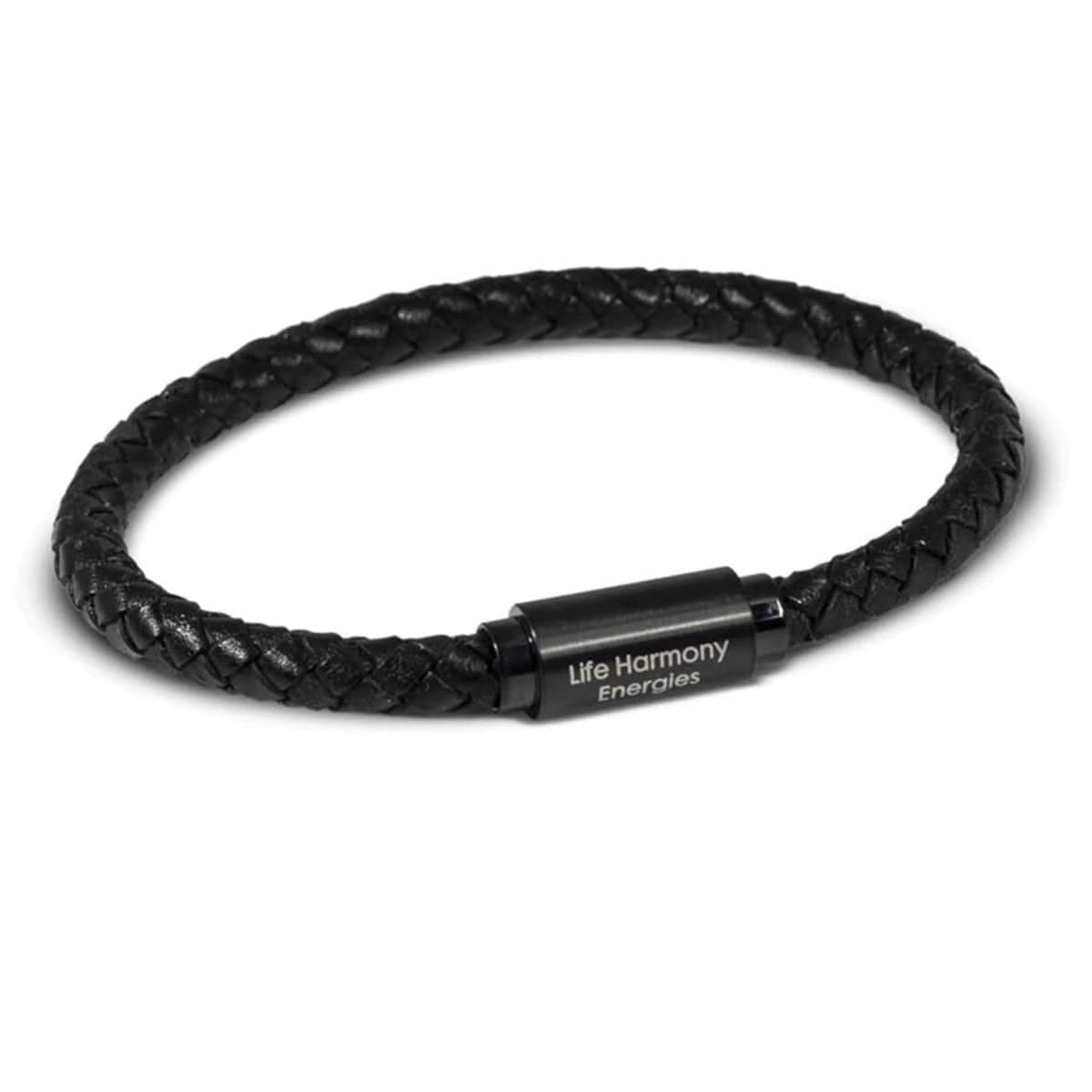 EMF Harmonizer Mobility Wristband/Bracelet EMF Harmony Bracelets Large - Black/Black - Conners Clinic