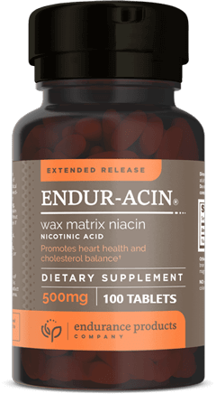 ENDUR-ACIN ER NIACIN 500 mg 100 Tablets Endurance Products Company Supplement - Conners Clinic