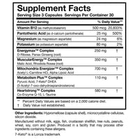 Thumbnail for Energy Multi-Plex - 90 Capsules Researched Nutritionals Supplement - Conners Clinic