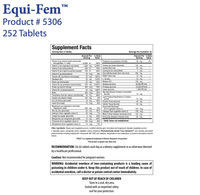 Thumbnail for Equi-Fem - 252 tablets Biotics Research Supplement - Conners Clinic