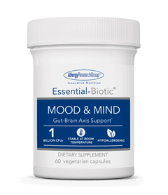 Essential-Biotic Mood & Mind 60 Capsules Allergy Research Group - Conners Clinic