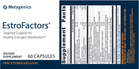 Thumbnail for EstroFactors 60 caps * Metagenics Supplement - Conners Clinic
