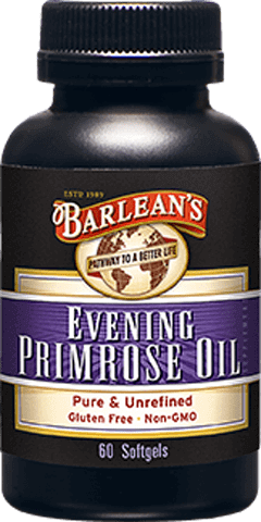 Evening Primrose Oil 60 Softgels Barlean’s Supplement - Conners Clinic