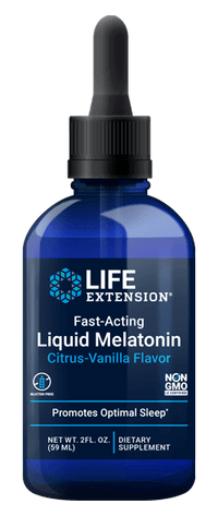 Thumbnail for Fast-Acting Liquid Melatonin Citrus-Vanilla 2 fl oz Life Extension - Conners Clinic