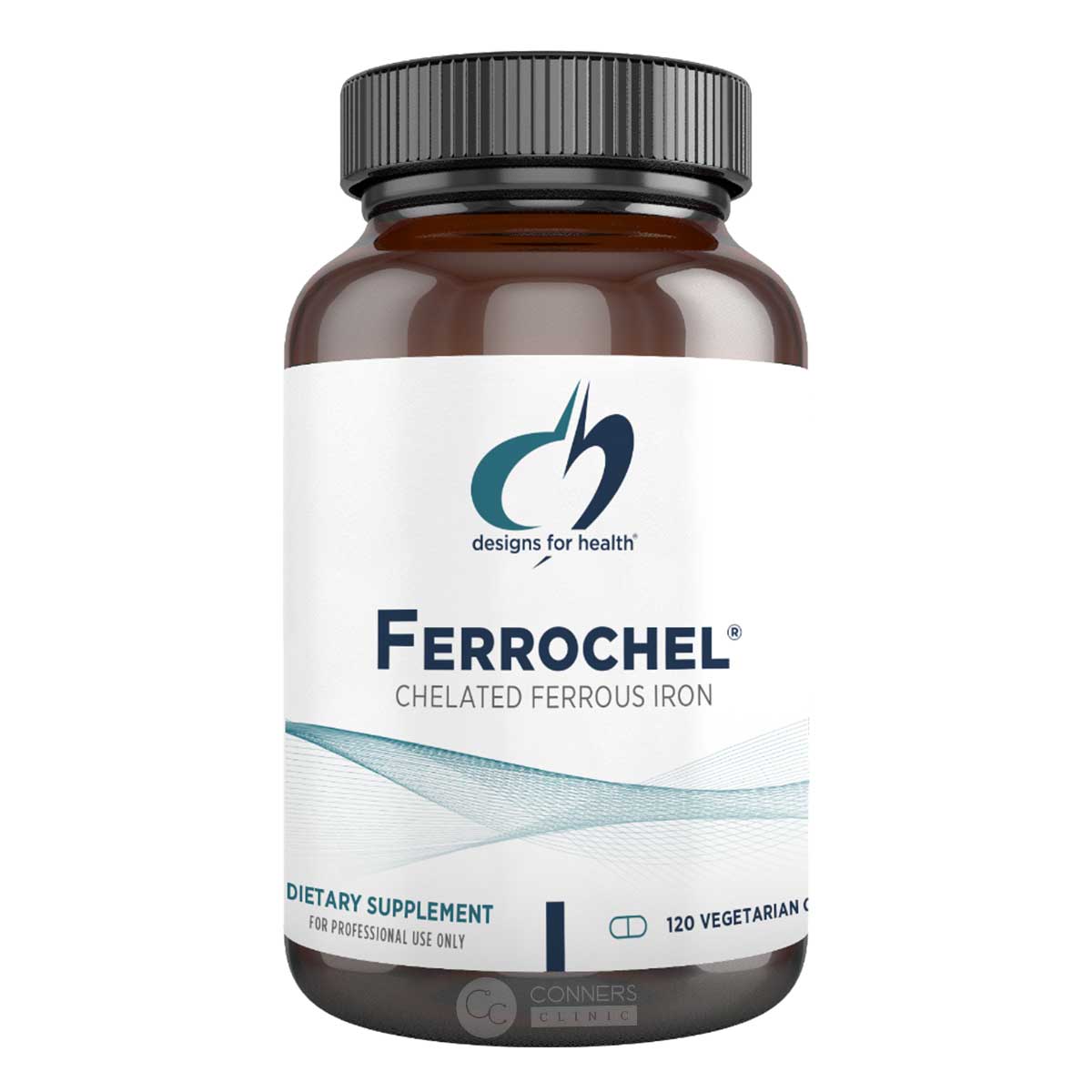 Ferrochel- 120 caps Designs for Health Supplement - Conners Clinic