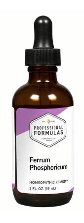 Ferrum Phosphoricum 2oz - Liquid Homeopath Natural Partners Supplement - Conners Clinic