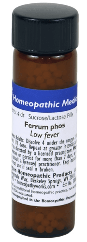 Ferrum Phosphoricum Pills - 8C Homeopath Supplement - Conners Clinic