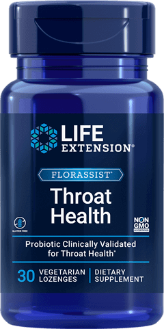 FLORASSIST® Throat Health 30 Lozenges Life Extension - Conners Clinic
