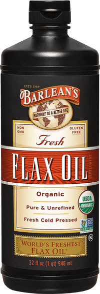 Thumbnail for Fresh Flax Oil 32 oz Barlean’s Supplement - Conners Clinic