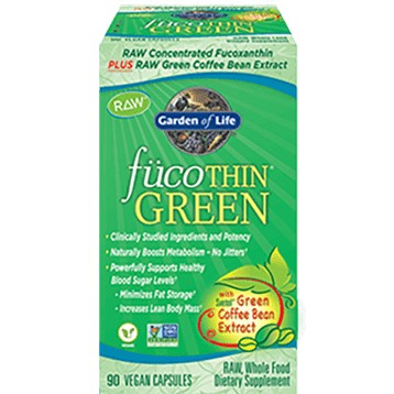 FucoThin Green 90 vcaps * Garden of Life Supplement - Conners Clinic