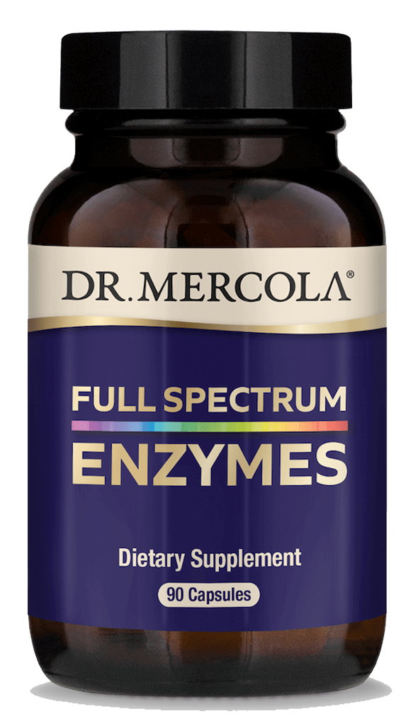 Full Spectrum Enzyme - 90 Capsules Dr. Mercola Supplement - Conners Clinic