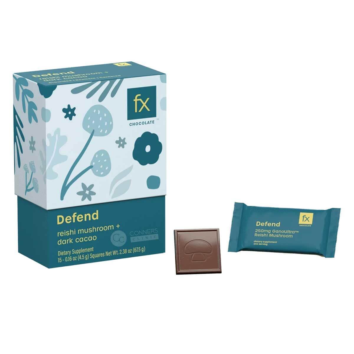 FX CHOCOLATE® DEFEND BITES - 15 Count Designs for Health Supplement - Conners Clinic