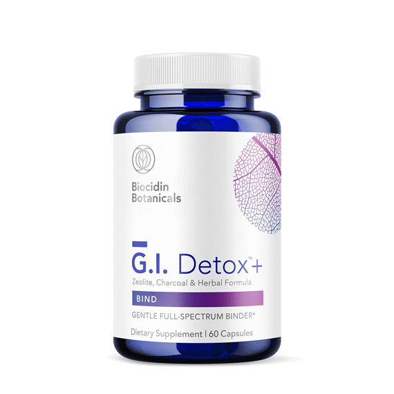 G.I. Detox+ 60 Capsules Biocidin Supplement - Conners Clinic