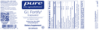 Thumbnail for G.I. Fortify 120 caps * Pure Encapsulations Supplement - Conners Clinic