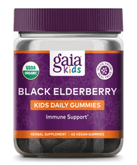 Thumbnail for GaiaKids Black Elderberry Kids Daily Gummies 40 Gummies Gaia Herbs Supplement - Conners Clinic