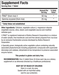 Thumbnail for GAMMANOL FORTE (WITH FRAC) (180T) Biotics Research Supplement - Conners Clinic