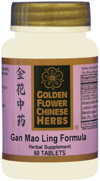 Thumbnail for Gan Mao Ling 60 Tablets Golden Flower Chinese Herbs Supplement - Conners Clinic