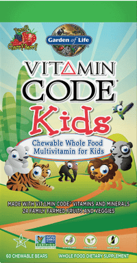Thumbnail for Garden of Life - Vitamin Code - 60 Kids Chewables Natural Partners Supplement - Conners Clinic