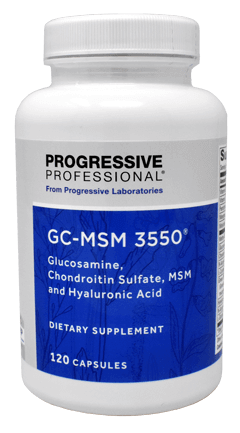 GC-MSM 3550® 120 Capsules Progressive Professional Supplement - Conners Clinic