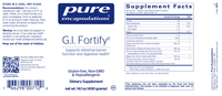 Thumbnail for GI Fortify 400 gms * Pure Encapsulations Supplement - Conners Clinic