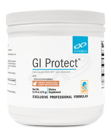 GI Protect™ PEACH - Sugar & Stevia Free - 30 Servings Xymogen Supplement - Conners Clinic