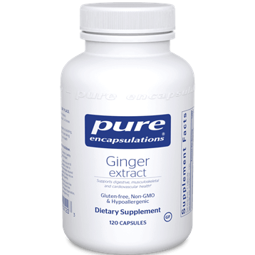 Ginger extract 120 vegcaps * Pure Encapsulations Supplement - Conners Clinic
