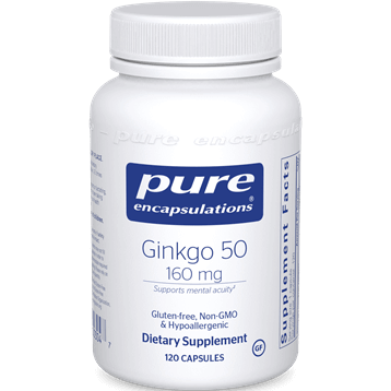 Ginkgo 50 160 mg 120 vegcaps * Pure Encapsulations Supplement - Conners Clinic