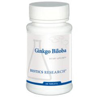 Thumbnail for GINKGO BILOBA (60T) Biotics Research Supplement - Conners Clinic