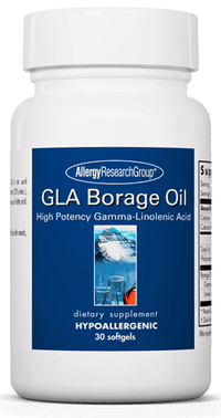 Thumbnail for GLA Borage Oil 30 Softgels Allergy Research Group - Conners Clinic