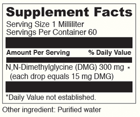 GLUCONIC® DMG LIQUID 300 mg 2 fl oz DaVinci Labs Supplement - Conners Clinic