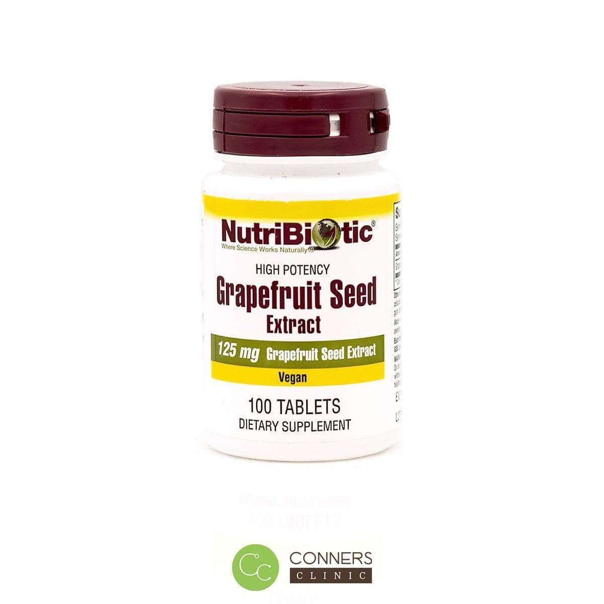 Grapefruit Seed Extract- 100 tabs NutriBiotic Supplement - Conners Clinic