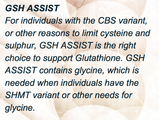 GSH Assist - 90 Caps Prof Health Products Supplement - Conners Clinic