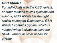 Thumbnail for GSH Assist - 90 Caps Prof Health Products Supplement - Conners Clinic