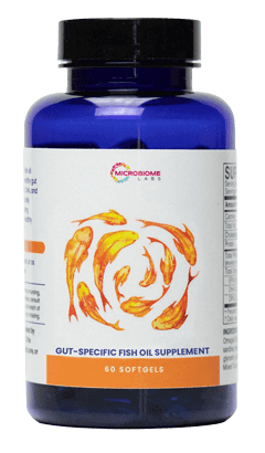 Gut-Specific Fish Oil Supplement 60 Softgels Microbiome Labs - Conners Clinic